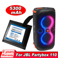 LOSONCOER 5300mAh For JBL PartyBox 110 JBLPARTYBOX110AM Speaker Battery (No fit PartyBox 100)