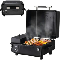 Portable Pellet Smoker, Small Mini Grill for BBQ, Camping, Tailgating, RV, CRUISER 200APro