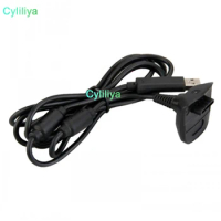 100pcs/lot 1.5m USB Play Charger Charging Cable Cord Line for xbox360 XBOX 360 Wireless Game Controller
