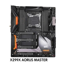 For Gigabyte X299X AORUS MASTER Motherboard X299 LGA 2066 DDR4 Mainboard 100% Tested OK Fully Work Free Shipping