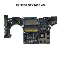 For Asus FX505DT FX505DD Motherboard DDR4 Rev.2.0 R7 3700 CPU+GTX1650 4G Graphic On-Board Working Good