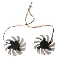 75MM Cooler Fan Replacement For GTX 460 465 560 Ti 580 650 750Ti GT440 GT610