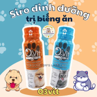 Siro O3Vit Dinh Dưỡng Trị Biếng Ăn Cho Chó Mèo - Bổ Sung OMEGA 3 Và Vitamin Phát Triển Toàn Diện