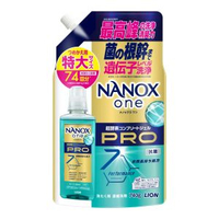 獅王 - NANOX one PRO 納米樂特強洗淨消臭濃縮抗菌洗衣液740g補充裝(平行進口)