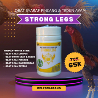 STRONG LEGS Obat ayam lumpuh turun urat tedun rambat dan cacar kaki