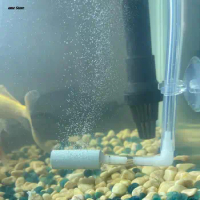 Aquarium CO2 Diffuser CO2 System Regulator Atomizer Sprayer Fish Tank CO2 Reactor Generator for Plant Grass Aquarium Accessories