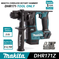 MAKITA DHR171Z Rotary Hammer Drill 18V Li-Ion Cordless Brushless SDS Plus Rechargeable Electric Hammer Impact Drill DHR171