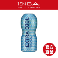 【TENGA官方直營】TENGA CUP 真空杯 [EXTRA COOL/極酷版] 飛機杯 涼感 一次性 現貨 情趣用品 限量