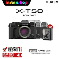 Fujifilm X-T50 XT50 BODY ONLY Kamera Mirrorless Garansi Resmi BLACK