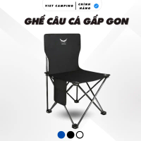 Ghế gấp gọn, Ghế Xếp Câu Cá Hạ gấp gọn mang đi du lịch, dã ngoại, cắm trại  VCP Camping