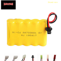NEW Brand Hot New brand 6v 700mah NiCD Rc toys Cars Boats s Tanks Robots 6v Rechargeable Battery AA