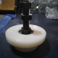 Roda WF 150 Roda Niylon Baut Baja dan Mur