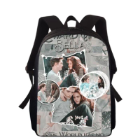 The twilight saga vampire 16" 3D Print Kids Backpack Primary School Bags for Boys Girls Back Pack Students School Book Bags