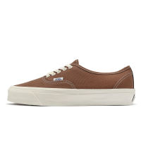 Vans 休閒鞋 Authentic Reissue 44 男鞋 女鞋 棕 白 帆布 經典 情侶鞋 帆布鞋 VN000CQAC48