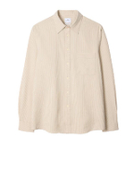 เสื้อเชิ้ตผู้ชาย รุ่น M2R-A110-W22701-61 สีเบจ