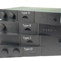 All Aluminum Power Amplifier Chassis Clone NAIM NAP150 NAP200 Case DIY HiFi Audio Preamp Enclosure