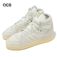 adidas 休閒鞋 Rivalry HI 男鞋 米白 高筒 麂皮 拼接 復古籃球鞋 愛迪達 FZ6324