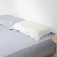 【LOVEFU大島樂眠】竹眠親膚枕頭套-月眠藍x深眠白(竹眠纖維/抗菌/除臭/防蟎/2入)