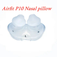 Original Silica Nose Pads for AirFit P10 Nasal Pillows Resmed S9/S10 Ventilator Nasal Pillow Size S/M/L Sleep Apnea