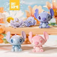 【OHSOME x Disney】 - Túi mù Blind Box mini Stitch - 3 bé Stitch / 1 túi - cao cấp dễ thương (1 túi ng
