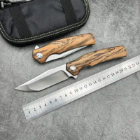 Outdoor folding knife Jungle 9CR18MOV Camping Hunting Tactical gear combat survival durability self defense Pocket EDC knife