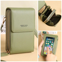 Tas Wanita Kulit Tas HP Cewek Bisa Touchscreen Tas Selempang Wanita Import Terlaris Tas Mini Cewek I