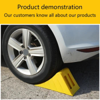 2Pcs RV Wheel Stopper Safety Wheel Chocks Slide Prevention Block for Car Truck Keep Your Trailer RV in Place
