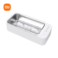 Xiaomi Ultrasonic Cleaner Watch Glasses Toothbrush Makeup Tools Jewelry Cleaning Machine 400mL Ultrasound Cleaner with Timing