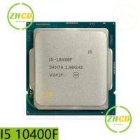 Intel New Core For I5-10400F CPU i5 10400F 2.9GHz six-core Twelve-threaded CPU Processor 65W LGA1200