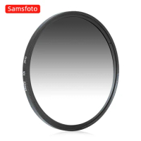 62mm Gray Color Graduated Neutral Density 0.9 Filter for Tamron Lens 18-200 18-250 18-270 70-300mm