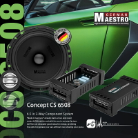 德國大師 Maestro Concept CS6508 鑑賞級 6.5＂ 二音路 分音喇叭 德國製造 汽車音響