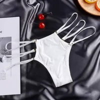 CD WANITA PAKAIAN CELANA DALAM WANITA LOW WAIST SEXY HOT G STRING MULUS CELANA C255 Putih L