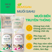 Sahu Muối Biển Truyền Thống - Muối Hột - Muối Hầm - Muối Tre - Muối Ngâm Chân - Ăn Chay - Ăn Kiêng -