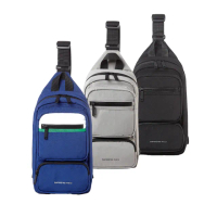 【Samsonite RED】MARSTON 都會休閒輕量尼龍斜肩包/胸包/斜跨包/側背包/單肩包(多色可選)