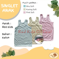 6 PCS SINGLET BAYI NEWBORN KAOS SINGLET ANAK SINGLET ANAK PEREMPUAN SINGLET ANAK LAKI-LAKI