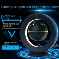 Magnetic levitation Bluetooth audio mobile phone computer wireless Bluetooth speaker home decoration creative gift