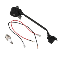 Ignition Coil Spark Plug And Wires For Stihl MS660 066 046 MS460 MS650 Chainsaw Replace 1122 400 1314