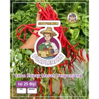 Bibit Premium Cabe Kopay Merah Terpanjang | Bij Benih Cabe Kopay Merah | Cabai Kopay