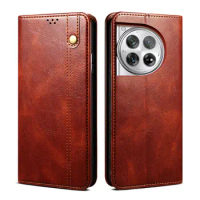 Flip Case For Oneplus 12 R 10 Pro ACE 3 2V Luxury Cover Texture Leather Book Skin One Plus 12R 11 10Pro 3V 11R Ace2 Ace3 Funda
