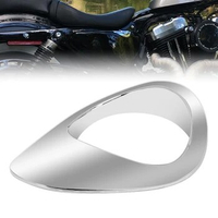 Motorcycle Battery Fairing Cover Right Side Covers Ring Tank For Harley Sportster 883 1200 72 48 Iron 883 2004-Up