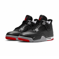 【NIKE 耐吉】Air Jordan 4 Retro Bred Reimagined 黑公牛 AJ4 男鞋 休閒鞋(FV5029-006)