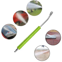 High Pressure Car Jet Washer Lance Nozzle Stainless Steel Pressure Washer Extension Water Gun Extender Rod for Pressure Washer
