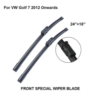 Wiper Blade For VW Golf 7 2012 Onwards 24''+18'' High Quality Iso9000 Natural Rubber Clean Front Windshield
