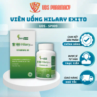 Viên uống HILARY EXITO UDS Vitaminas 3B bổ sung vitamin B1, B6, B12 bồi bổ thần kinh, giảm mệt mỏi