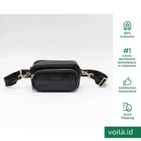 [12.12 Dealcember] Marc Jacobs The Crossbody Bag Black Black