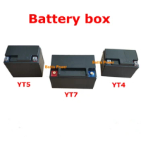 3pcs 12v 7Ah High quality ABS battery box Motorcycle starter battery case YT4 YT5 YT7 for 12V 4Ah 5ah 6ah 12V 7ah 8ah 9a