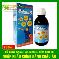 【Sản phẩm bán chạy】 【Phiên bản nâng cấp】 CALCION 3 Bổ sung Canxi magie Vitamin D3 K2 cho bé giúp bé 