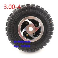 3.00-4 Electric Scooter Wheel with Aluminum Rim hub wheels Gas scooter bike motorcycle