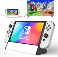 SIWIQU Dock Station สำหรับ Nintendo Switch/switch OLEDแท่นวางทีวีแบบพกพาพร้อมพอร์ต LAN 1000Mbs/อะแด