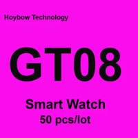 50pcs GT08 smart watch Clock Sync Notifier SIM relogios Bluetooth for Apple iPhone xiaomi Android Phone watch pk dz09 smartwatch